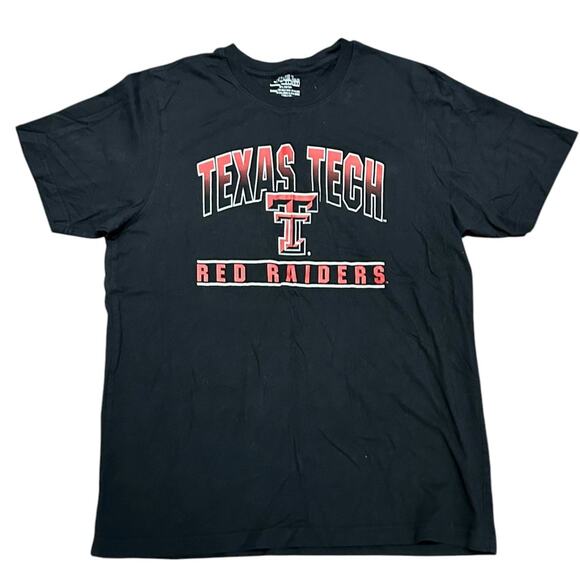 Texas Tech Red Raiders Adult XL Black Short Sleeve T-Shirt - Picture 1 of 5
